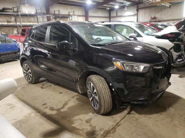 KL4CJESB2MB321743 - 2021 BUICK ENCORE PREFERRED BLACK photo 4