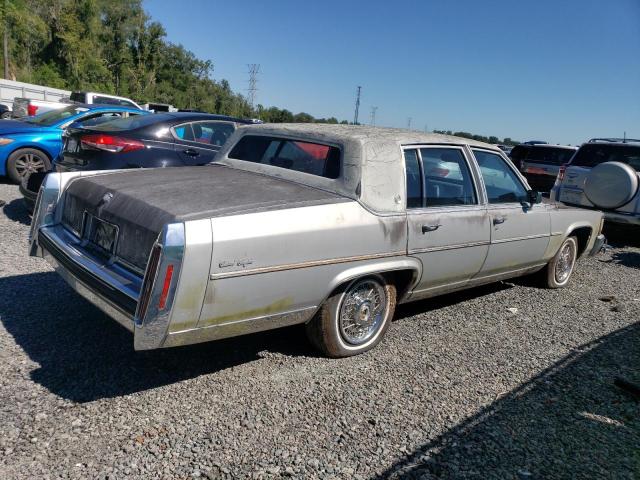 1G6DW69Y2G9742792 - 1986 CADILLAC FLEETWOOD BROUGHAM SILVER photo 3