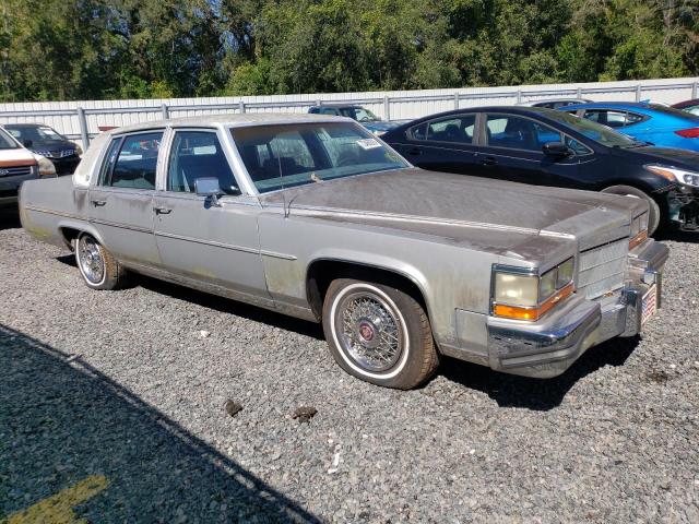 1G6DW69Y2G9742792 - 1986 CADILLAC FLEETWOOD BROUGHAM SILVER photo 4