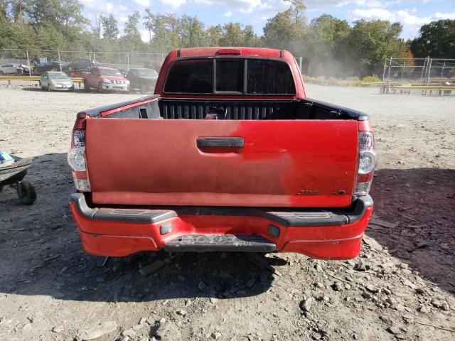 5TETU22N96Z235432 - 2006 TOYOTA TACOMA X-RUNNER ACCESS CAB RED photo 6