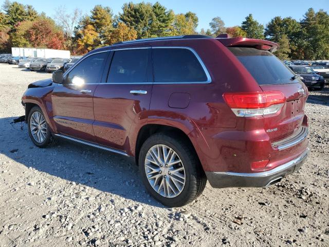 1C4RJFJT9HC850431 - 2017 JEEP GRAND CHER SUMMIT ბურგუნდია ფოტო 2