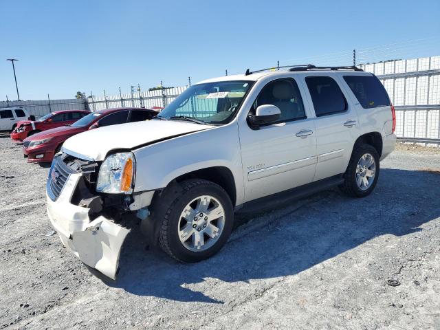 1GKS2CE00ER143728 - 2014 GMC YUKON SLT WHITE photo 1