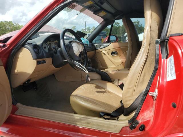 JM1NB353620221500 - 2002 MAZDA MX-5 MIATA BASE RED photo 7