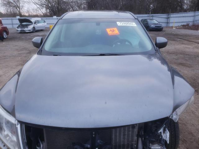 5N1AR2MM8FC676041 - 2015 NISSAN PATHFINDER S GRAY photo 12