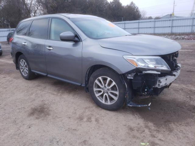 5N1AR2MM8FC676041 - 2015 NISSAN PATHFINDER S GRAY photo 4