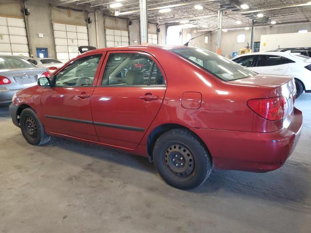 2T1BR32E17C826638 - 2007 TOYOTA COROLLA CE RED photo 2