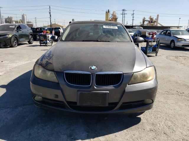 WBAVB17576NK39027 - 2006 BMW 325 I AUTOMATIC GRAY photo 5