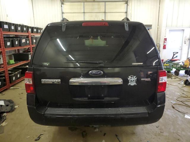 1FMFK16598LA57753 - 2008 FORD EXPEDITION EL XLT BLACK photo 6