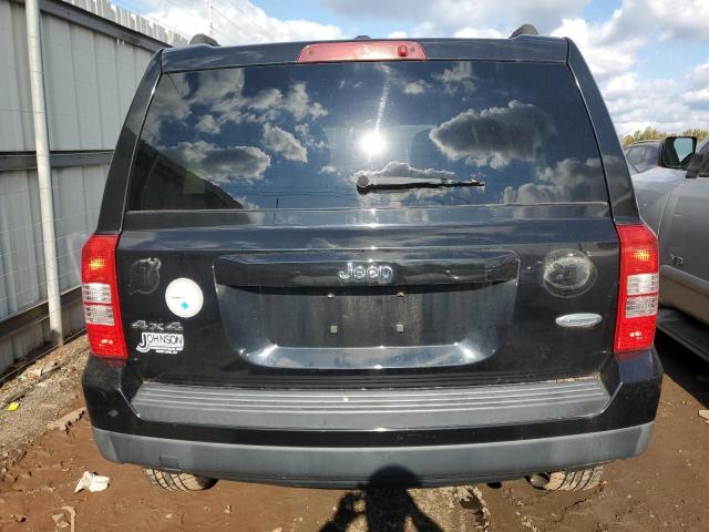 1C4NJRFBXCD655568 - 2012 JEEP PATRIOT LATITUDE BLACK photo 6