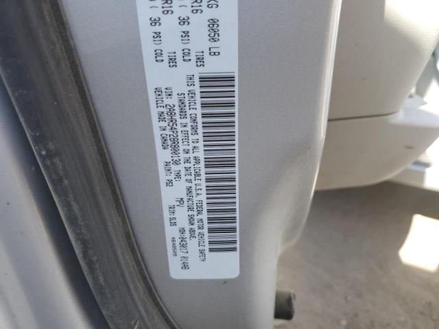 2A8HR54P28R800130 - 2008 CHRYSLER TOWN & COU TOURING SILVER photo 13