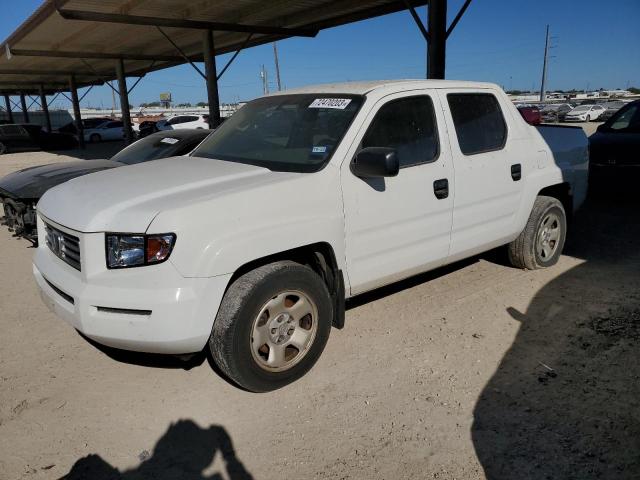 2HJYK16248H517459 - 2008 HONDA RIDGELINE RT WHITE photo 1