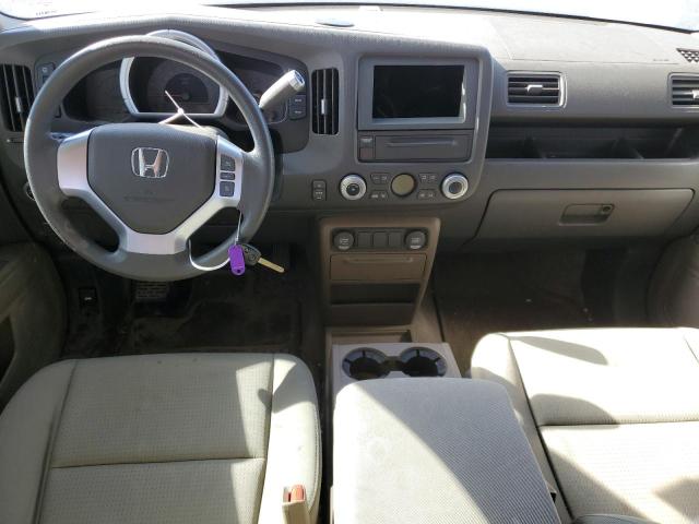 2HJYK16248H517459 - 2008 HONDA RIDGELINE RT WHITE photo 8