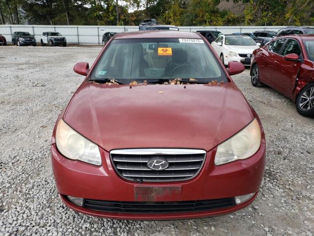 KMHDU46DX9U824340 - 2009 HYUNDAI ELANTRA GLS RED photo 5