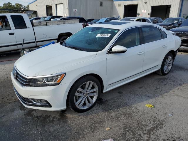 1VWCA7A30JC003263 - 2018 VOLKSWAGEN PASSAT SEL PREMIUM WHITE photo 1