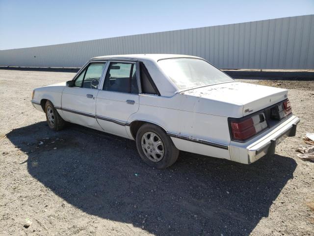 1FABP3934EG120598 - 1984 FORD LTD WHITE photo 2