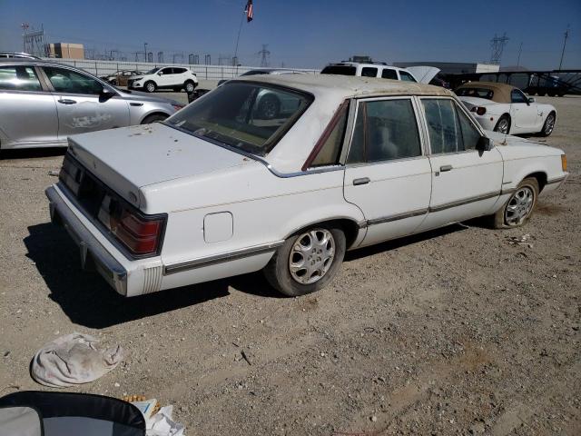 1FABP3934EG120598 - 1984 FORD LTD WHITE photo 3