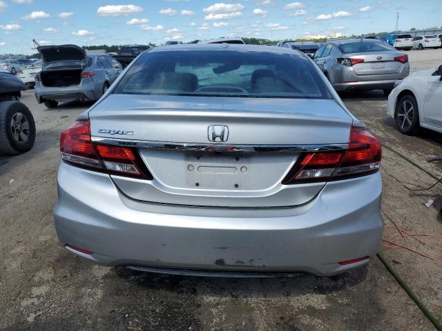 19XFB2F97DE017901 - 2013 HONDA CIVIC EXL SILVER photo 6