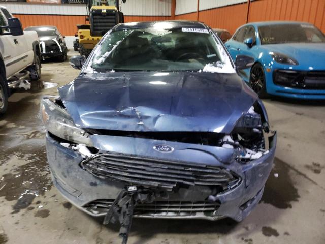 1FADP3M21JL274095 - 2018 FORD FOCUS SEL GRAY photo 5