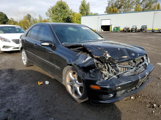 WDBRF52H67A954597 - 2007 MERCEDES-BENZ C 230 BLACK photo 4