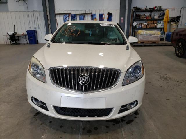 1G4PP5SK2E4219348 - 2014 BUICK VERANO WHITE photo 5