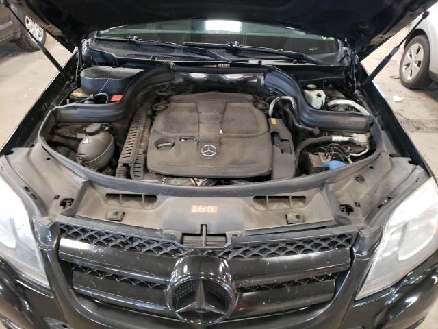 WDCGG8JB1DG116842 - 2013 MERCEDES-BENZ GLK 350 4MATIC BLACK photo 11