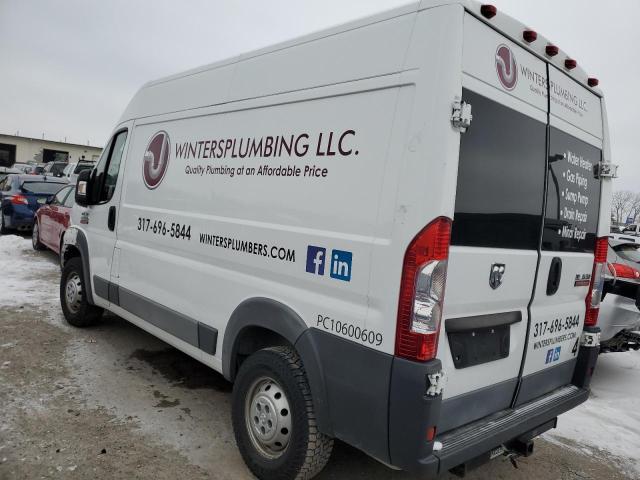 3C6TRVCG5GE105618 - 2016 RAM PROMASTER 2500 HIGH Biały zdjęcie 2