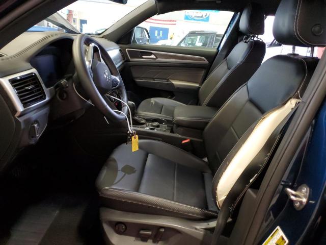 1V2HE2CA5NC201532 - 2022 VOLKSWAGEN ATLAS CROS SE ლურჯი ფოტო 7