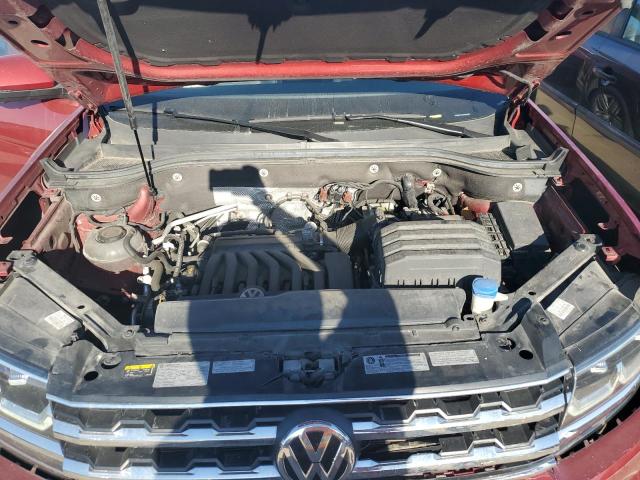 1V2NR2CA3KC539661 - 2019 VOLKSWAGEN ATLAS SEL PREMIUM BURGUNDY photo 12