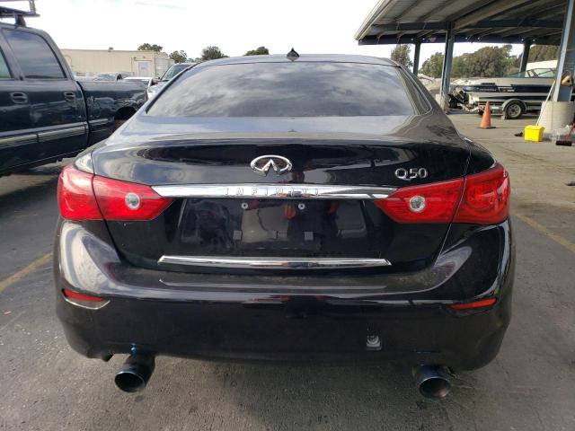 JN1BV7AP2FM353519 - 2015 INFINITI Q50 BASE BLACK photo 6