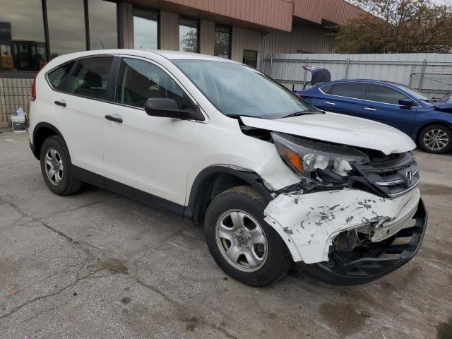 5J6RM4H38DL041363 - 2013 HONDA CR-V LX WHITE photo 4