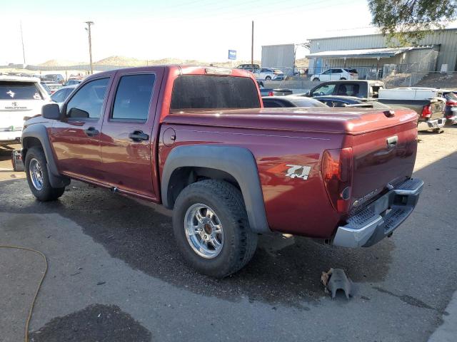 1GCDT13E478138240 - 2007 CHEVROLET COLORADO BURGUNDY photo 2