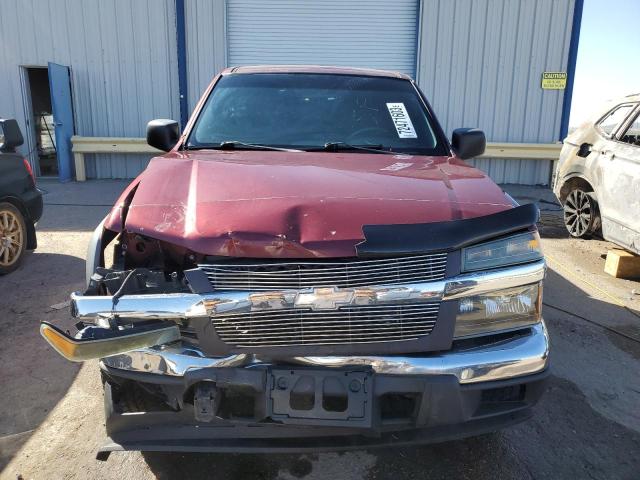 1GCDT13E478138240 - 2007 CHEVROLET COLORADO BURGUNDY photo 5