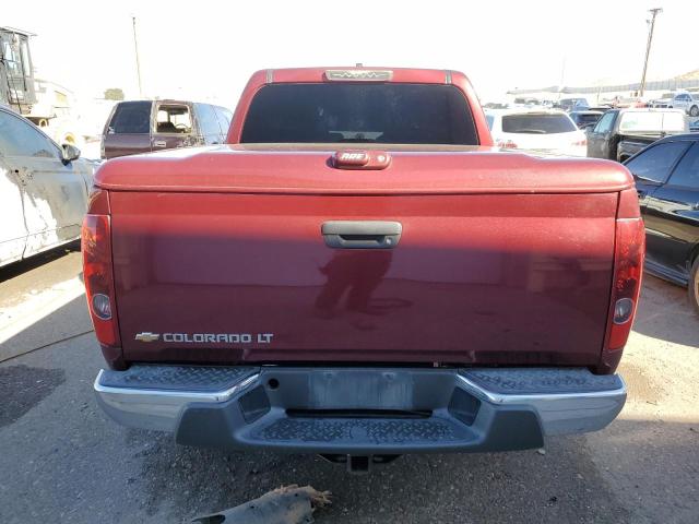 1GCDT13E478138240 - 2007 CHEVROLET COLORADO BURGUNDY photo 6