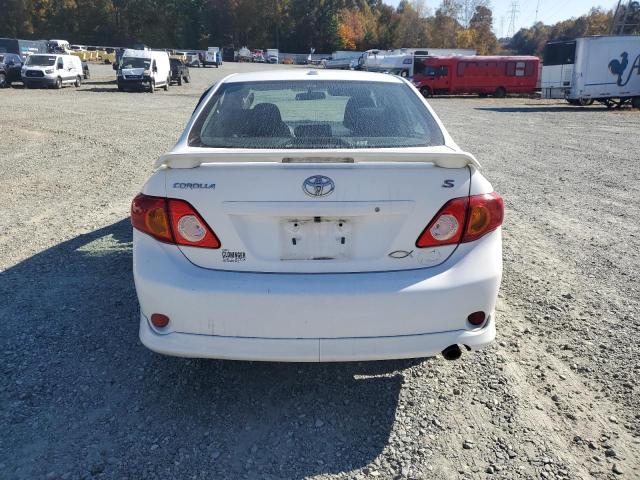 2T1BU4EE1AC332528 - 2010 TOYOTA COROLLA BASE WHITE photo 6