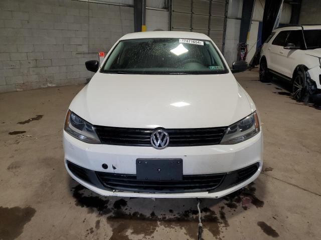 3VW2K7AJ6CM326001 - 2012 VOLKSWAGEN JETTA BASE WHITE photo 5