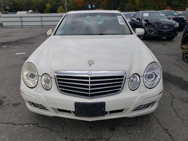 WDBUF87X28B193977 - 2008 MERCEDES-BENZ E 350 4MATIC WHITE photo 5