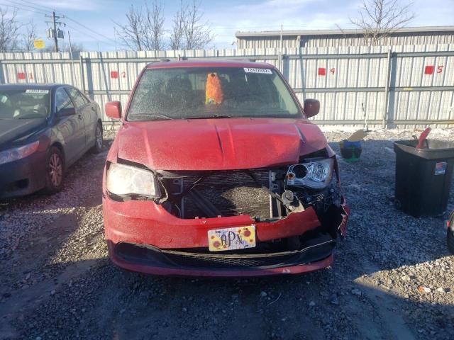 2C4RDGCGXDR738980 - 2013 DODGE GRAND CARA SXT RED photo 5