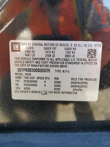 3GYFNDE30DS583376 - 2013 CADILLAC SRX PERFORMANCE COLLECTION Қара фото 13