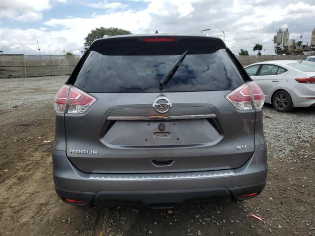 KNMAT2MT7GP646715 - 2016 NISSAN ROGUE S GRAY photo 6