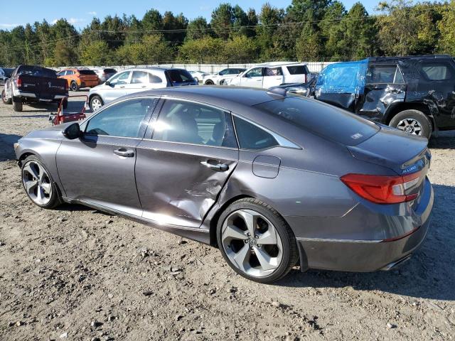 1HGCV1F95JA037438 - 2018 HONDA ACCORD TOURING GRAY photo 2