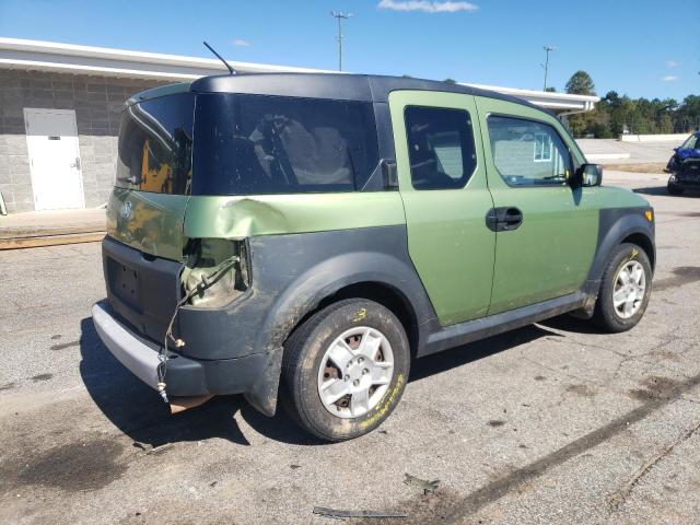 5J6YH17307L001248 - 2007 HONDA ELEMENT LX GREEN photo 3