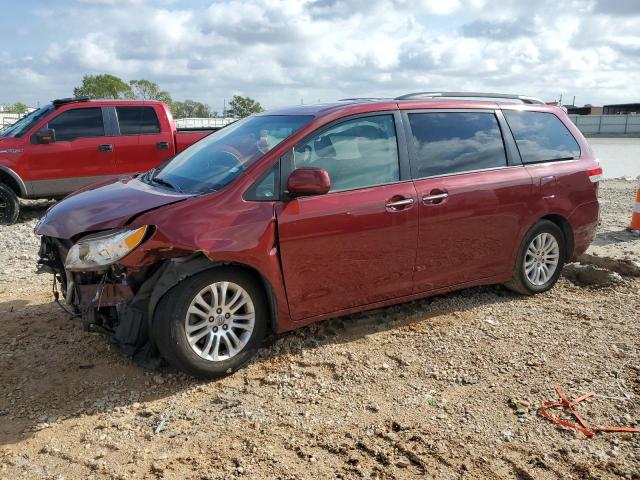 5TDYK3DC9ES519930 - 2014 TOYOTA SIENNA XLE RED photo 1