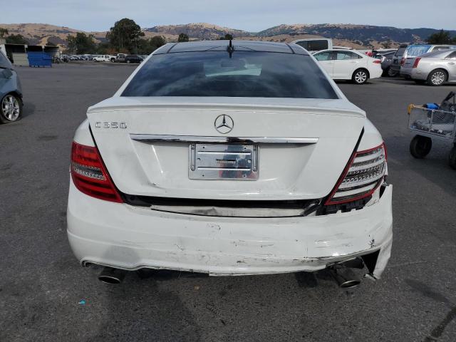 WDDGJ5HB8DF957127 - 2013 MERCEDES-BENZ C 350 WHITE photo 6