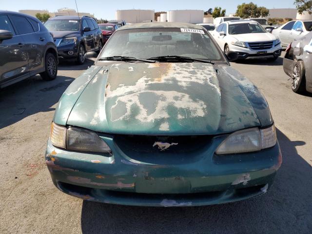 1FALP4045VF133169 - 1997 FORD MUSTANG GREEN photo 5