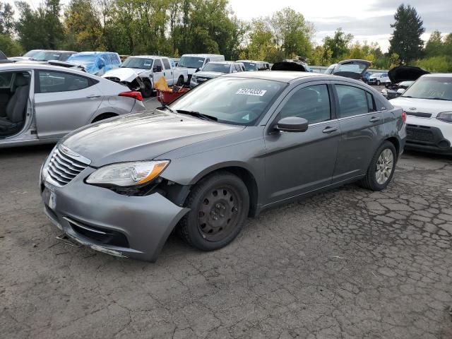 1C3CCBABXCN169292 - 2012 CHRYSLER 200 LX GRAY photo 1