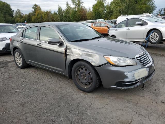 1C3CCBABXCN169292 - 2012 CHRYSLER 200 LX GRAY photo 4