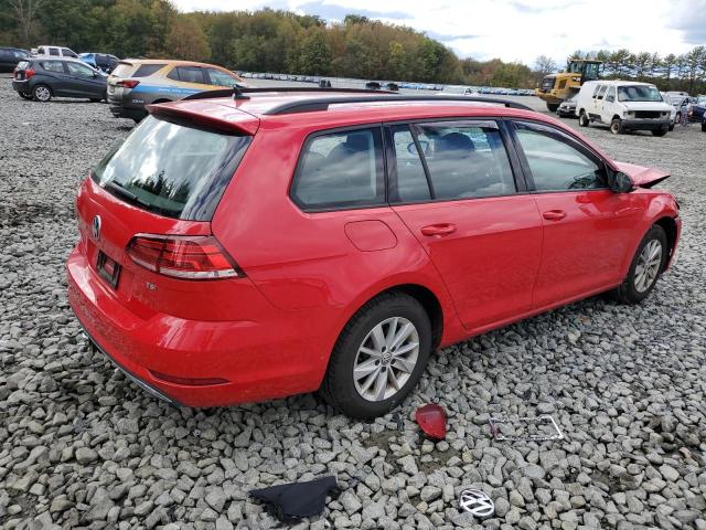 3VW717AU3JM765916 - 2018 VOLKSWAGEN GOLF SPORT S RED photo 3