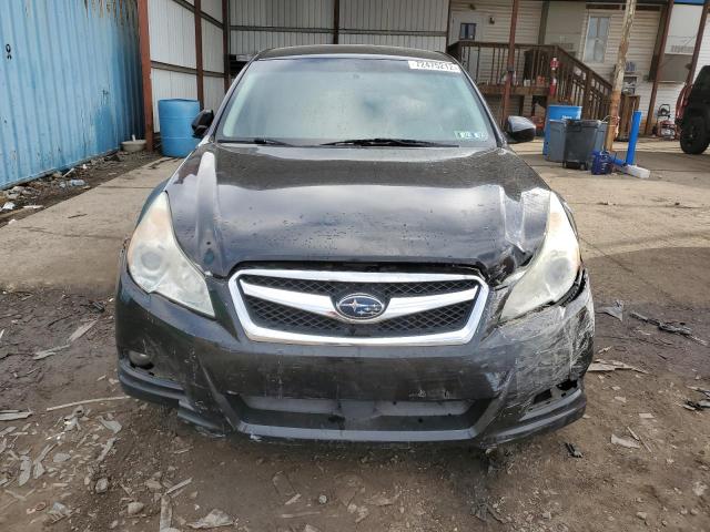 4S3BMBA6XC3024885 - 2012 SUBARU LEGACY 2.5I BLACK photo 5