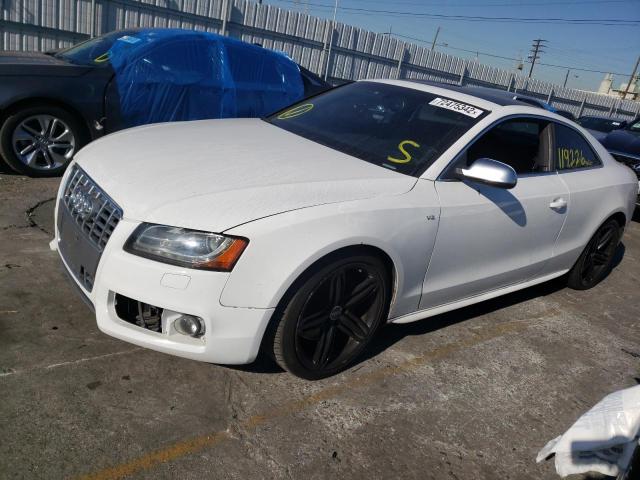 WAUVVAFR4AA012437 - 2010 AUDI S5 PRESTIGE WHITE photo 1