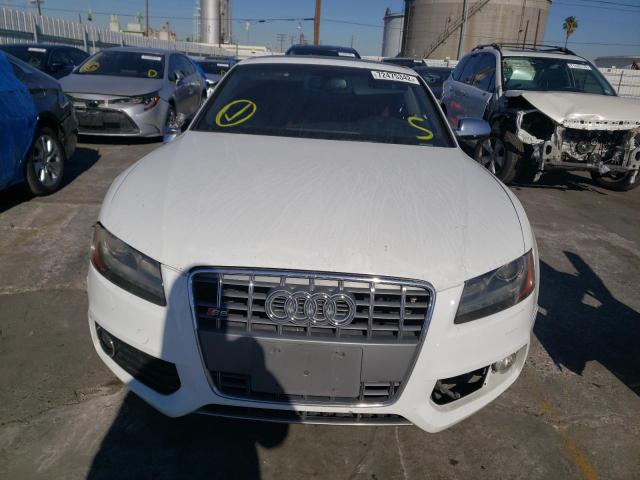 WAUVVAFR4AA012437 - 2010 AUDI S5 PRESTIGE WHITE photo 5